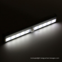 Rechargeable PIR Motion & illuminate Sensor LED Night Light Magnetic Strip Wall Lighting